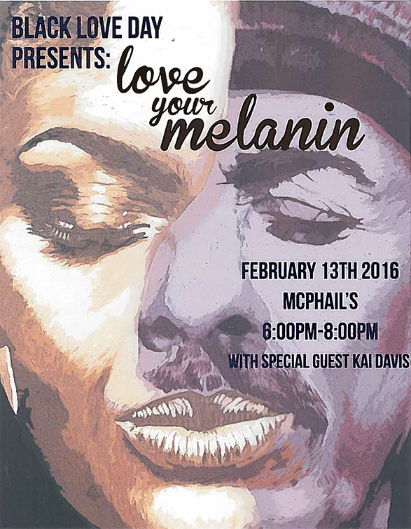 love your melanin flyer
