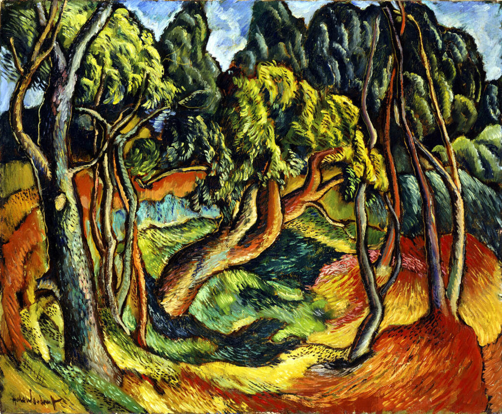 Painting by Woodruff, Hale, titled Georgia Landscape